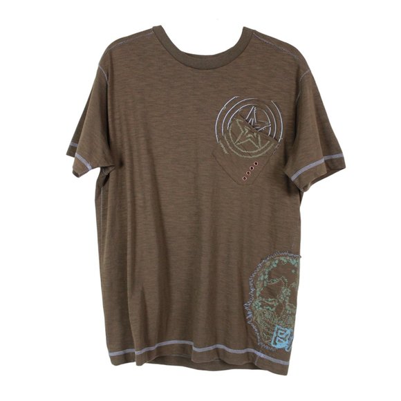 Bauhaus Vintage Olive Green Graphic T-shirt - Picture 1 of 14